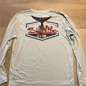 Salt Life Heather Gray Long Sleeve Tee
